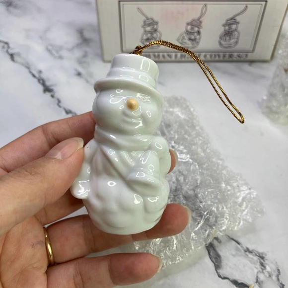 House of Lloyd Ornament Snowman Light Cover Fund Raising Vintage 1999 - Picture 5 of 7